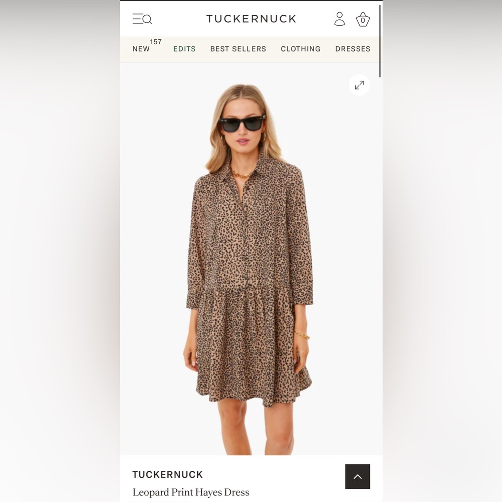 Tuckernuck Leopard Print Hayes Dress